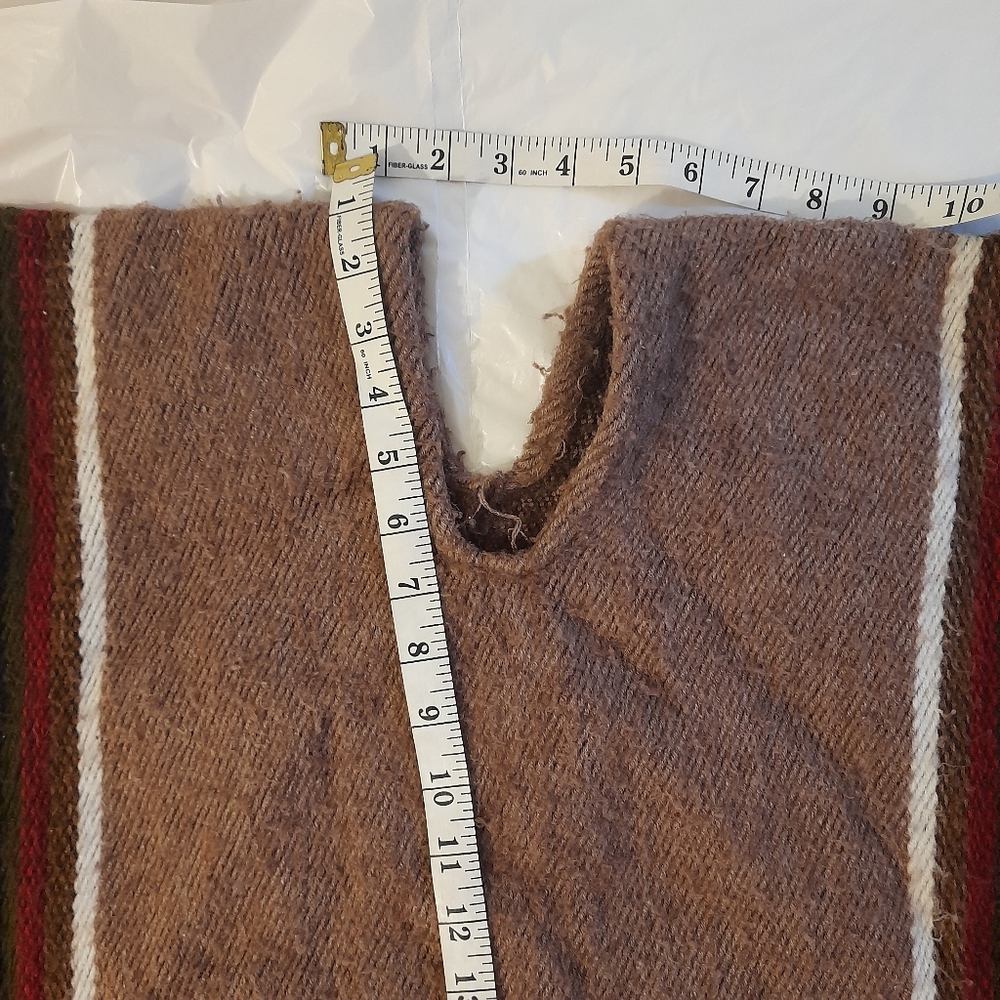 ● UNISEX Poncho Topper Wrap - Picture 5 of 10